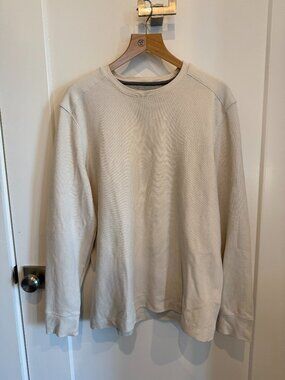 Banana Republic Men's White XL Cotton Sweater